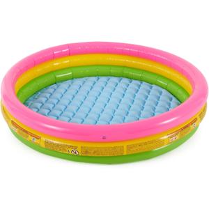 Intex Kiddie Pool - Kid's Summer Sunset Glow Design - 58" x 13"