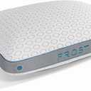 Bedgear Frost Performance Pillow - Size 2.0 - Cooling Bed Pillow for Hot Sleepers - Medium Firmness Pillow for All Sleep Positions, Hypoallergenic, Washable & Removable Cover - 20" W x 26" L x 5.75" H (Standard)