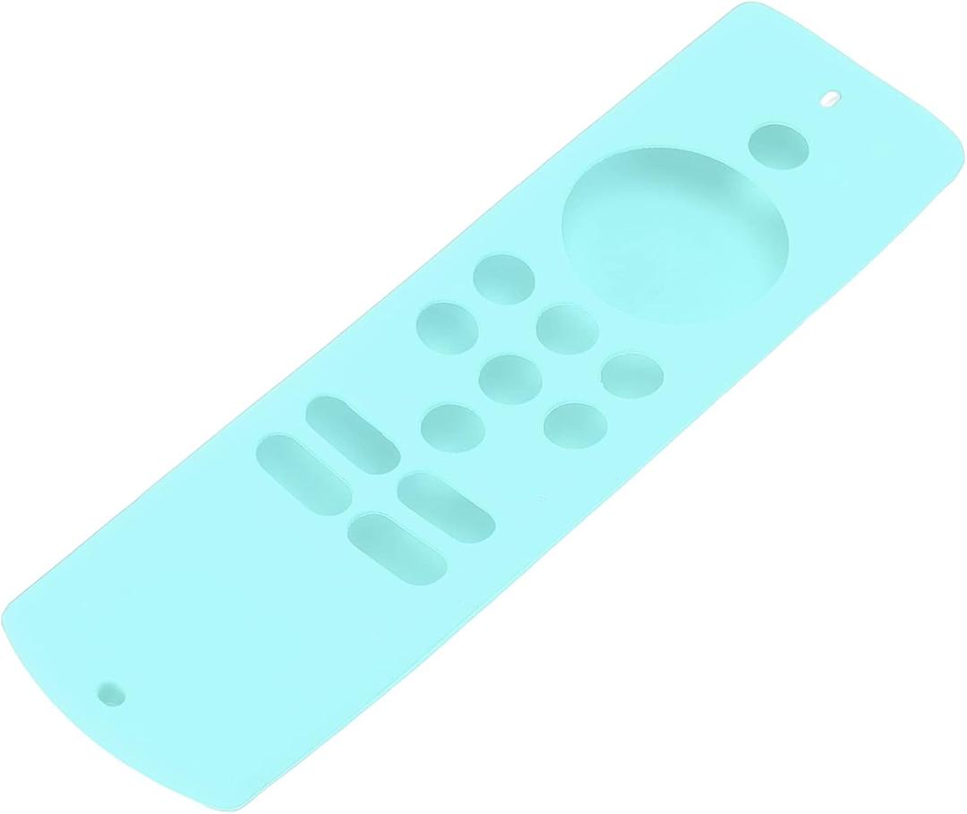 Silicone Remote Control Case Soft Non-Slip Shockproof with Lanyard for Fire TV Stick Lite (Mint Green)