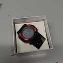 Kids Watch,Boys Watch for 3-15 Year Old Boys, Digital Sport Outdoor Multifunctional Chronograph LED 50 M Waterproof Alarm Calendar Analog Watch for Children with Silicone Band, Kids Gift (02-Red)