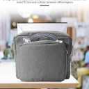 Travel Case for Xbox Rog Ally & Starlink Mini, Universal Protective Carrying Bag for Outdoor Camping, Waterproof Dustproof Shockproof Travel Storage Bag for Xbox ROG Ally X & Starlink Mini-Grey