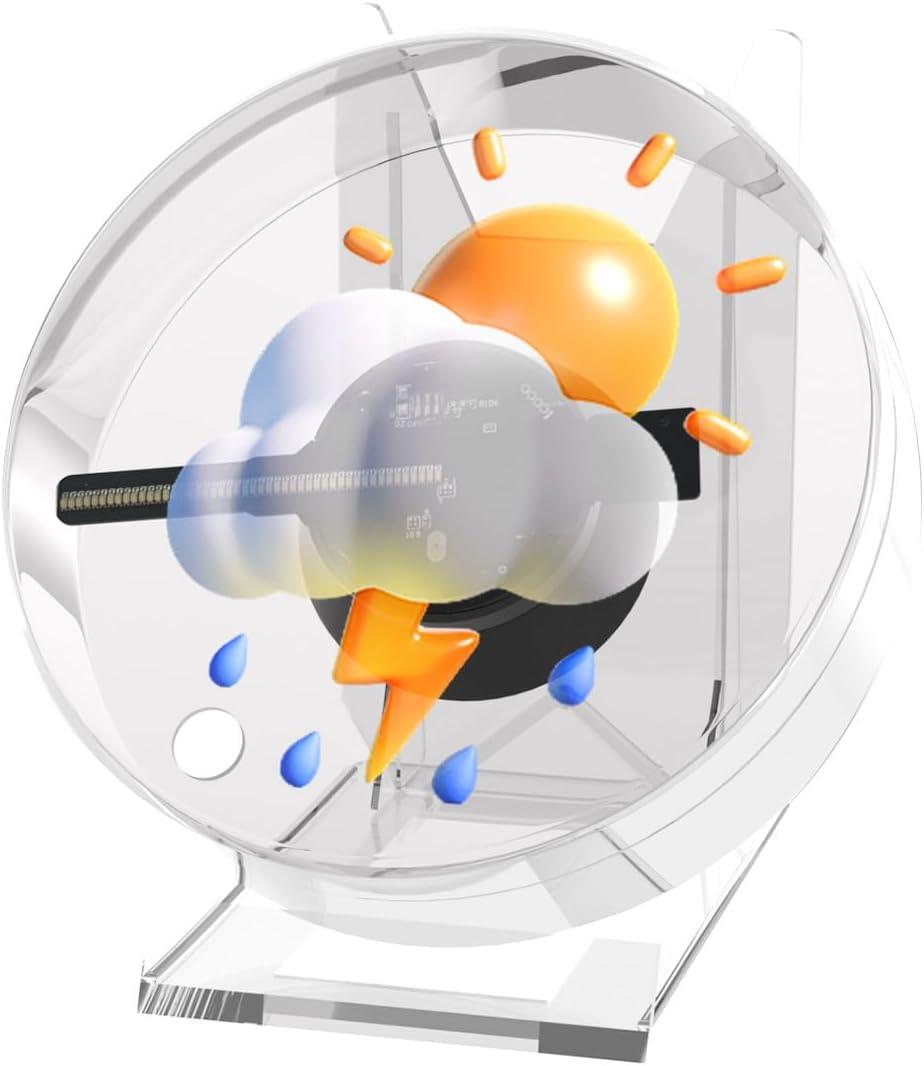 3D Hologram Fan, 4.7" 3D Holographic Fan Projector Advertising Display with Cover Picture Spinner & Remote for Business Store Signs, Bar, Halloween, Christmas, Parties