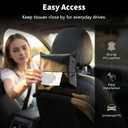Car Tissue Holder,Car Tissue Box Holder,PU Leather,Easy Install for Seat Back,Sun Visor,Armrest Box(1 Pack),Excluding Tissues