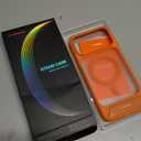 TORRAS Strong Magnetic & Seamless Stand for iPhone 17 Pro Max Case, Fit for MagSafe, Military Grade Drop Protection, Adjustable Kickstand for iPhone 17 Pro Max Case Translucent Matte Orange