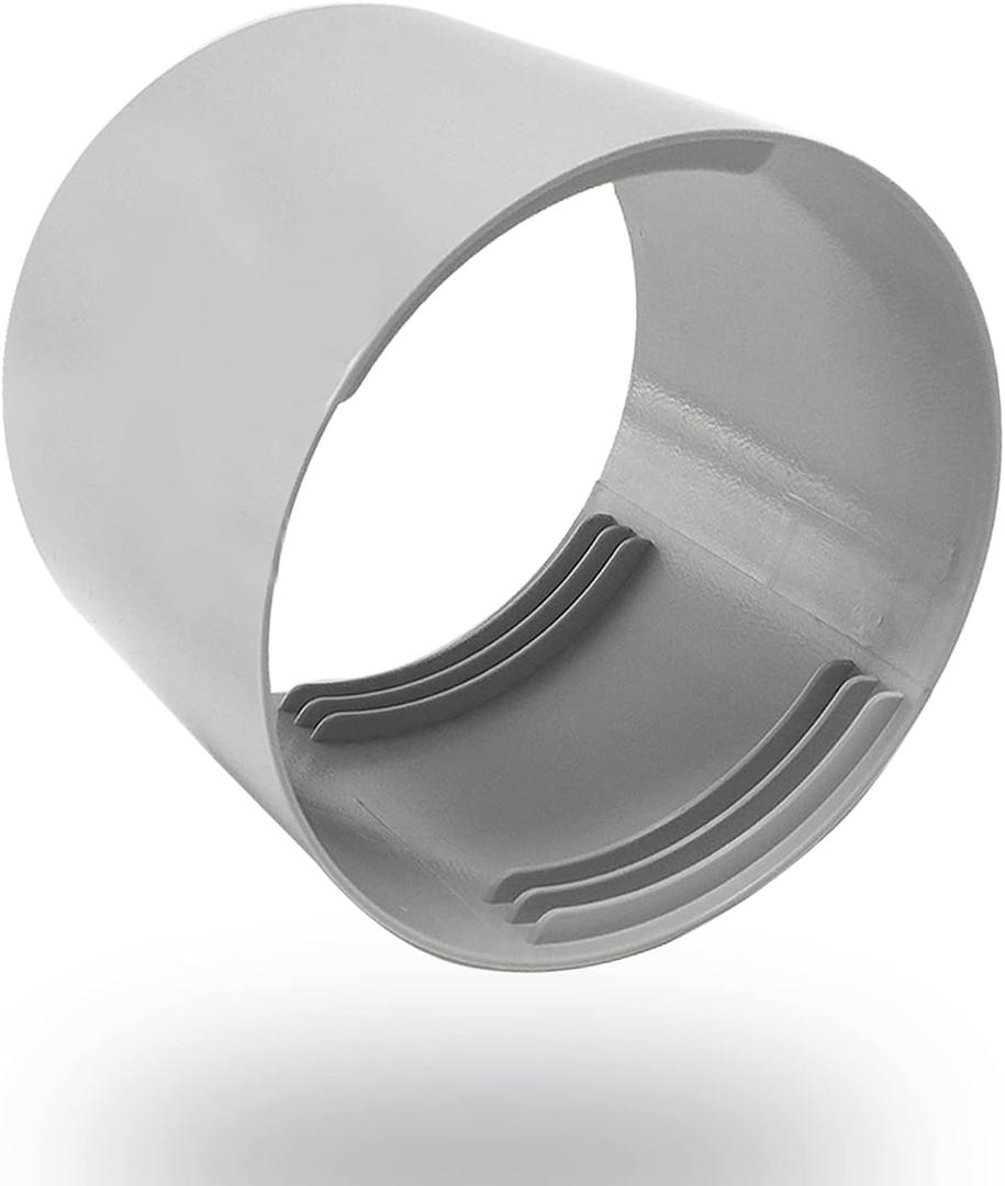 Zomia Portable Air Conditioner Hose Extention Coupler 5.1 Inch, AC Exhaust Hose Connector Coupling Extender Universal Fits Clockwise Counter-Clockwise Thread Hose
