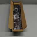 Curtain Rods for windows 28-78 inch, 5/8 inch Decorative Brown Splicing Heavy Duty Metal Curtain Rod set with Brackets