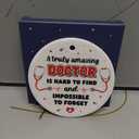 Doctor Christmas Ornament 2026 - Medical Gifts for Pediatrician Psychiatrist, Cardiologist, Appreciation Doctor Gifts for Men, Women Decorative Hanging Medical Ornaments for Christmas Tree