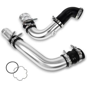 Max Flow Hot & Cold Side Intercooler Pipe Boot Kit for 2011-2016 Ford 6.7L Powerstroke Diesel Compatible with F-250 F-350 F-450 Super Duty