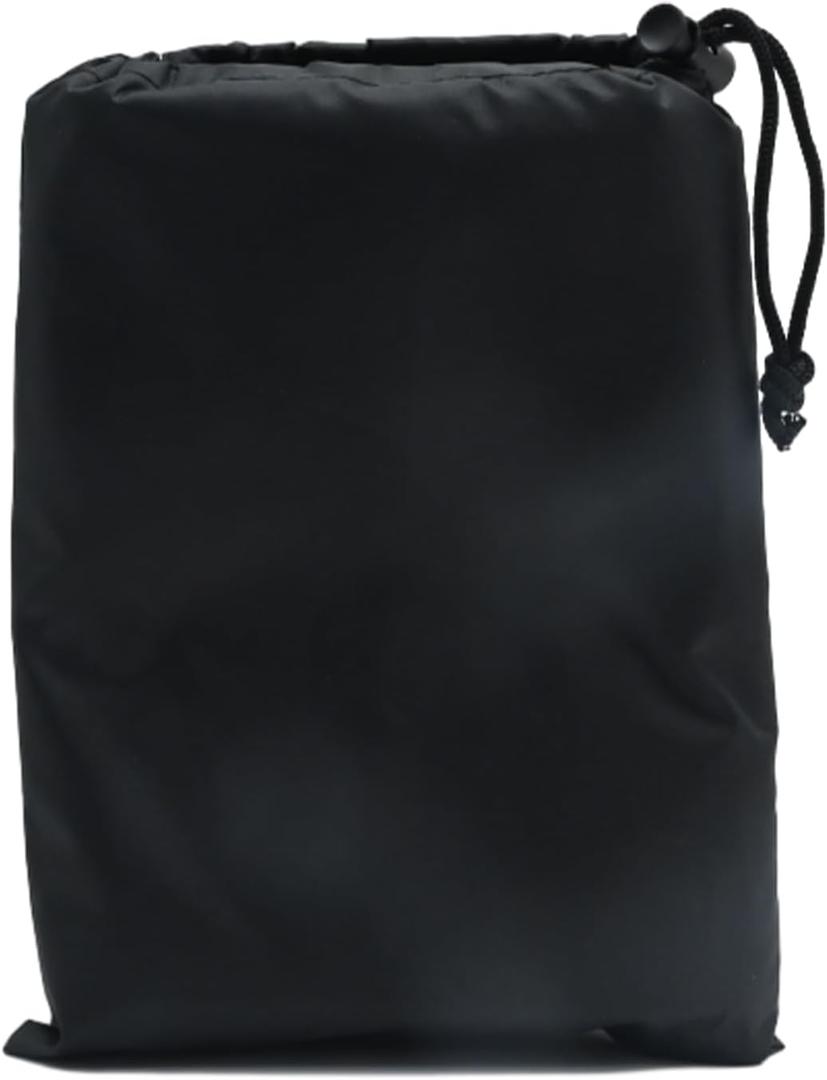 VIKKSAER Popcorn Machine Cover, Replacement for GREAT NORTHERN, 420D Oxford Waterproof & Dustproof Popcorn Cart Cover, Popcorn Maker Cart Cover w/Adjustable Drawstring (16"L X 18"W X 31"H)