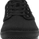 Men's Barefoot Shoes Wide Toe Box | Minimalist Zero Drop Sneakers for Walking & Gym | Breathable Mesh Cross Training Footwear | Lightweight Natural Feel for Balance & Posture (Black) 50