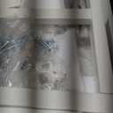 ODK 24x24 Inch Bar Table with Power Outlets & Storage, Modern Counter Height Pub Table with Sturdy Legs for Kitchen & Dining, High Top Console Indoor Table, White