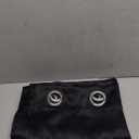 Two Story Blackout Curtains, Room Darkening Grommet Extra Long Curtains for Living Room(1 Panel, Black, 52"x144")