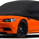 YIXIN Waterproof Car Covers for 2007-2026 BMW M3 320i 328i 328d 330i 330e 335i 340i Car Covers 190T Covers Custom Fit 100% Waterproof Windproof Strap & Double Door Zipper Up to 195 L