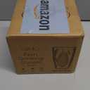 Green Glass Goblets Set of 4, 10 oz Stemmed Glasses, Hand-Pressed Vintage Glassware, Fern Embossed Colored Stemware, Boho Aesthetic Textured Drinkware, Retro Home Decor Gift Set for Housewarming