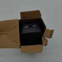 Door Stop Alarm, Door Stopper with 120DB Security Alarm, Floor Wedge Doorstop for Travel Apartment Home House (Pack of 2) (Black)