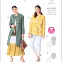 Burda Style X06041BURDA Misses' Coat and Jacket Sewing Pattern Packet, Design Code B6041, Sizes 8-18 (34-44)