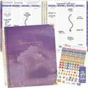 bloom daily planners 2026 Hardcover Calendar Year Goal & Vision Planner (January to December) - Monthly & Weekly Agenda Organizer - 7.5" x 9" - Good Things Are Coming