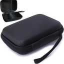 GPS Case Hard Carrying Case Protective Case Zipper Bag Compatible with Garmin Edge Explore 2 Garmin Edge 1050 1040 1030 Plus 840 830 820 540 530 Cables and Varia RTL515 Radar (Black)