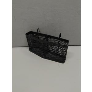 1PC Rectangular Iron Wire Storage Basket Sturdy Hanging Storage for Home Office Dorm Random Color for Organizing Sundries and Enhancing Decor Black