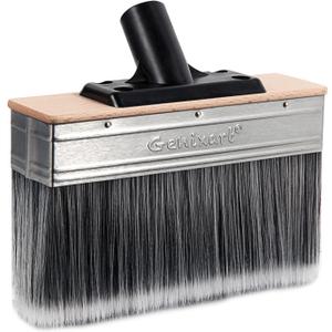 7-Inch Deck Stain Brush Applicator for Applying Paints, Sealers on Wood, Fence, Brick, Concrete Walls - Heavy-Duty Outdoor Oil Staining Brush