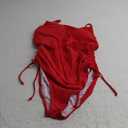 Women's Sexy One Piece Bathing Suit Tummy Control Swimsuit Red 2XL
