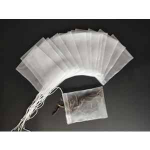200 Pcs Disposable Tea Filter Bags For Loose Leaf Tea,Drawstring Seal Tea Infusers Bag,Empty Tea Filter Bags,Fillable Tea Infuser Sachets for Loose Tea, Herb, Spice(3.15x2.36inch)