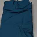 Mayfair Linen 100% Organic Cotton Percale Flat Sheet King Size - 1 PC Flat Sheet, Teal - Crisp, Cool and Strong Bed Linen, Top Sheets for Hot Sleepers, Luxury Breathable GOTS Certified Sheets