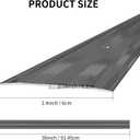 36''x2.4'' Floor Transition Strip, Aluminum Door Threshold
