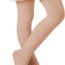 Century Star Girls Ballet Tights Toddler-Super Soft Footed Dance Tights for Kids (3-6 Years, 01 1 Pack Nude)