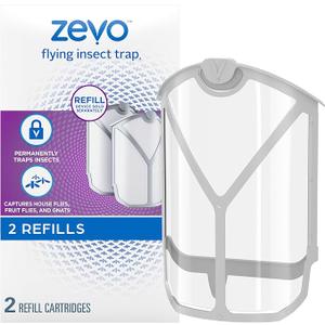Zevo Flying Insect Trap Refill Kit Mosquitoes and Other Insects Model 3, 1 Cartridge
