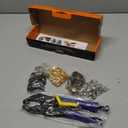 Snap Tool for Boat Covers, Heavy Duty Snap Fastener Tool, Snap Installation Tool with 320 PCS 4 Color 15mm Metal Snaps for Fabric