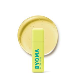 BYOMA Liptide Lip Oil - Glossy, Non-Sticky Gloss - Peptide Lip Treatment with Peptides, Avocado & Tamanu Oils - Softens, Plumps, Hydrates - 0.16 oz