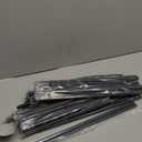 RUBFAC 7.8ft Garden Arch Trellis for Climbing Plants Outdoor, Metal Arch Frame Garden Arbors and Arches, Outdoor Archway for Flower Vines Wedding Bridal Party Decoration, Black