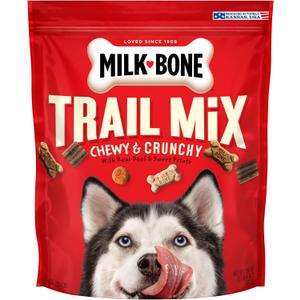 Milk-Bone Trail Mix Dog Treats, Real Beef & Sweet Potato Flavor, 20 Ounces, BBD: 12-10-2026