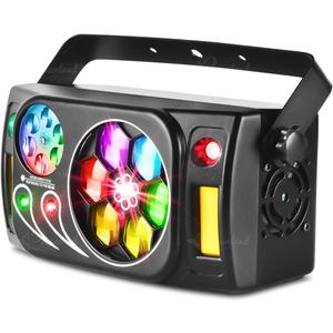 Dreamland Party Disco Light, Disco Ball Dj Light Sound Activated with Remote Control Stage Strobe for Parties KTV Christmas, Bee Eyes 