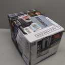 BLACK+DECKER 12 Cup Thermal Programmable Coffee Maker with Brew Strength and VORTEX Technology, Black/Steel, CM2046S