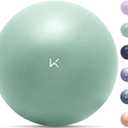 KEEP Exercise Ball Anti-Burst - Thickened Yoga Ball Pilates Ball for Physical Therapy, Fitness Ball for Workout, Core Strength and Physical Therapy (25cm, Pale Green)