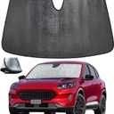 Windshield Sun Shade for 2017 5-Layer 2017 Bubble Foldable Front Window Shade Sun Visor Accessories