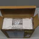 XUANLUO 5x5 Picture Frames Set of 4 Rustic Retro Photo Frame with HD Plastic Cover for Wall Mount and Tabletop Display Family Friends Wedding Gift