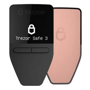 Trezor Safe 3 - Passphrase & Secure Element Protected Crypto Hardware Wallet - Buy, Store, Manage Digital Assets Simply and Safely (Galactic Rose) Trezor Safe 3 - Passphrase & Secure Element Protected Crypto Hardware Wallet - Buy, Store, Manage Digital Assets Simply and Safely (Galactic Rose)