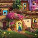 7x5FT Magic House Backdrop,Magic Movie Background Magical House Banner Party Decor Cartoon Theme Birthday Party Backdrop Supplies for Girls