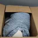 Reading Pillow for Sitting in Bed, 22H Back Pillow for Sitting Up,Lumbar Rest & Neck Support Bed Pillows,Backrest Bed Chair with Arms for Reclining,Gaming,Resting,Watching TV in Couch or Floor (Grey&white)