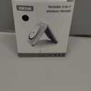 Magnetic Wireless Charger for iPhone: Fodable 3 in 1 Charging Station for Multiple Apple Devices - Travel Charging Pad Dock for Apple Watch iPhone 16 15 14 13 12 Pro Max Plus & Airpod (Dark black)