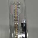 MioHHR Metal Band Compatible with Apple Watch Bands 49mm Ultra3/2/1,46mm Series 11 10,45mm Series 9 8 7,44mm Series 6 5 4 SE,42mm Series 3/2/1,Stainless Steel iWatch Bands for Women,Silver/Gold