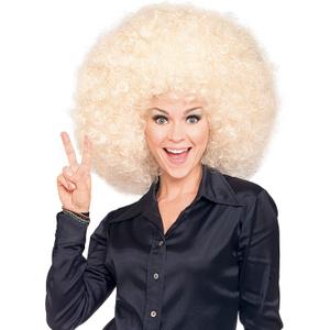 Rubies Super Afro Blonde Wig for Adults, Unisex No Size