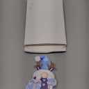 Menkxi 2 Pcs Winter Christmas Gnomes Figurines Rustic Scandinavian Nordic Elf Figurine Wooden Snowy Blue Gnome Tabletop Decoration Set for Winter Holiday Table Centerpieces Xmas Gift Party Supplies