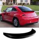 MUTUSAISI Gloss Black Rear Tailgate Lip Spoiler Wing Factory Style Fit for Compatible with Volkswagen VW Beetle 2012-2019 Accessories