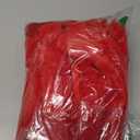 2 Pack Pillow Covers, 20x20 Faux Fur Square Throw Pillow Covers for Living Room Decorations Throw Pillow Case, Throw Pillow Cover Cushion Cover for Home Sofa Bedroom Car, Red