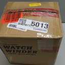 TRIPLE TREE Single Watch Winder for Automatic Watches, with Super Quiet Japanese Motor, 4 Rotation Mode Setting, Flexible Plush Pillow Fit Lady and Man Watches (Carbon Fibre)