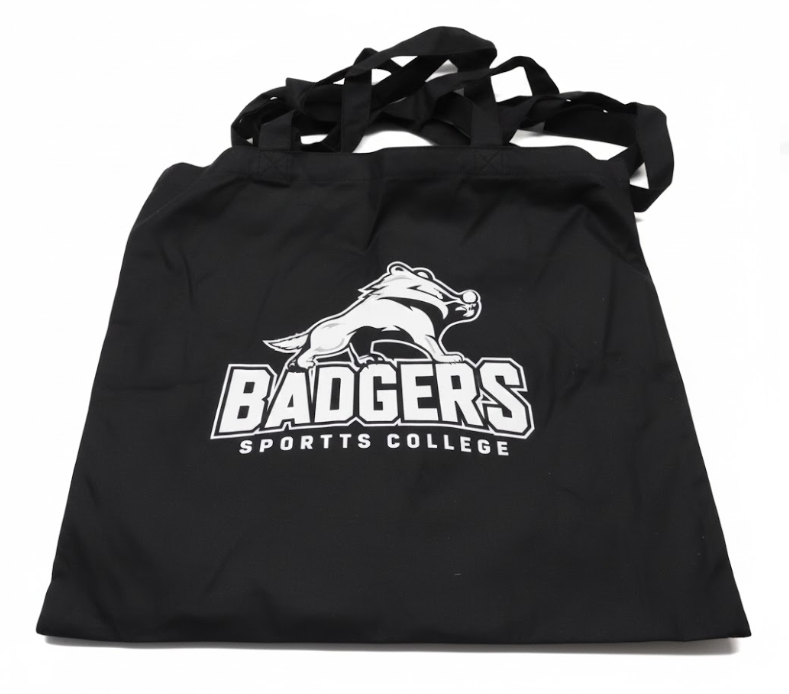 Personalized Custom Design Cotton Canvas Tote Reusable Shopping Bagblack small 5pcs